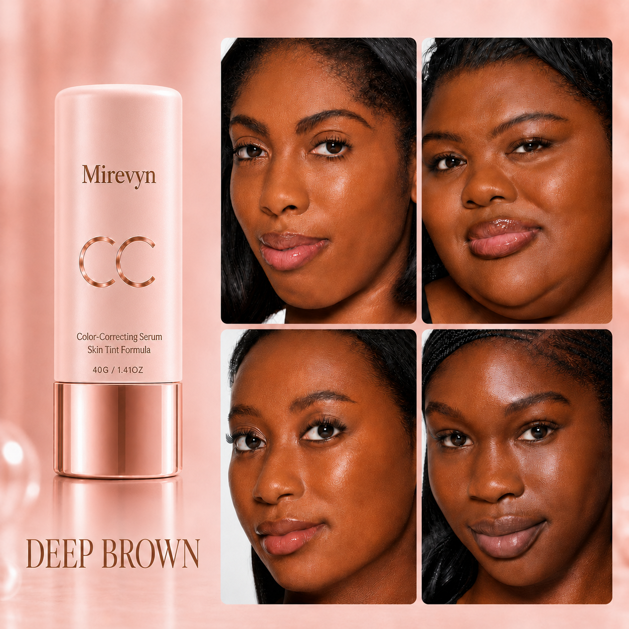 Covers redness — without the cakey foundation look