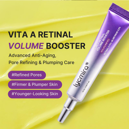 Retinal Volume Booster Serum | Volufiline 4X‑Retinoid, Pore Refining, Firming for Fine Lines & Wrinkles