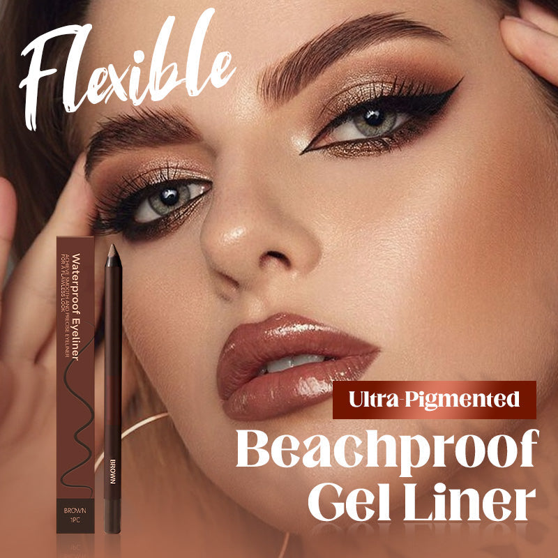 🤎 LAST DAY - BUY 1 GET 1 FREE 🤎 Ultra-Pigmented Beachproof Gel Pencil Eyeliner