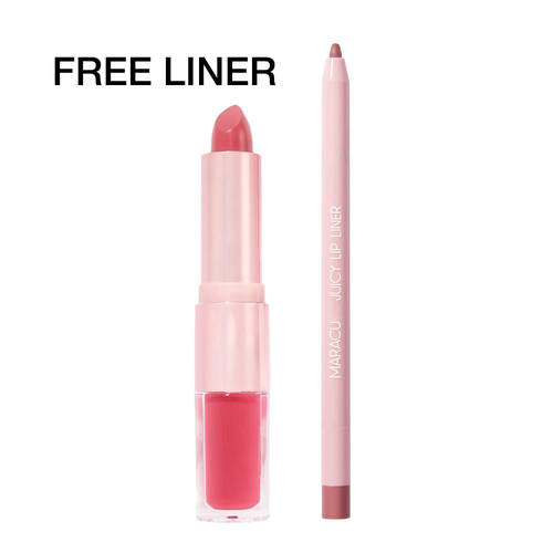 lip sculptor & liner - 3-in-1 lip combo: lip liner, lipstick & lip gloss