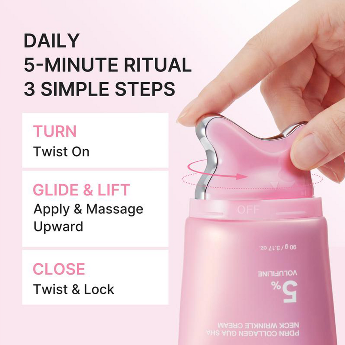 Lycmira Collagen Gua Sha Neck Wrinkle Cream