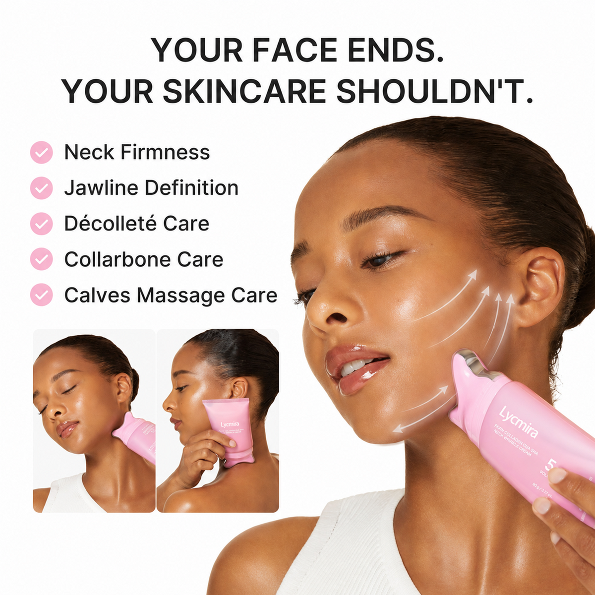 Lycmira Collagen Gua Sha Neck Wrinkle Cream