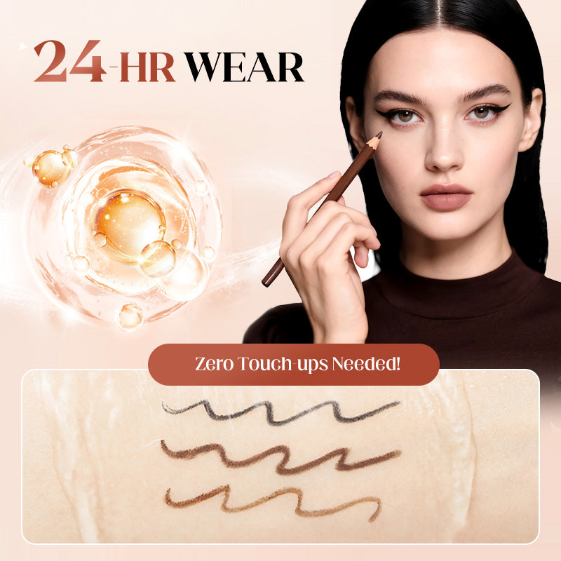 🤎 LAST DAY - BUY 1 GET 1 FREE 🤎 Ultra-Pigmented Beachproof Gel Pencil Eyeliner
