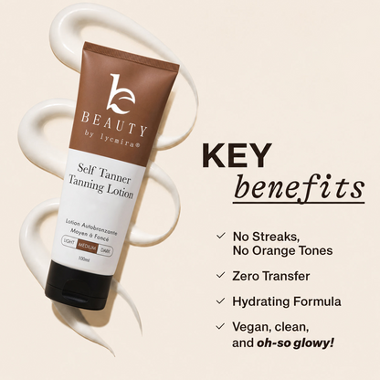 🔥Up to 75% OFF Lycmira® Hydrating Sunless Tanning Loti 🌞No Orange, Streak-Free Glow