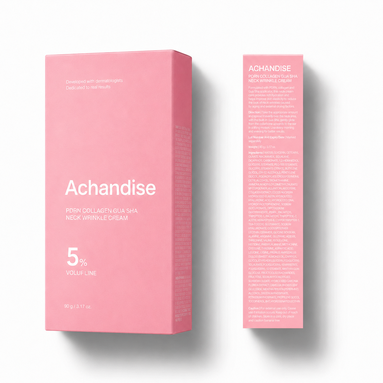 Achandise Collagen Gua Sha Neck Wrinkle Cream