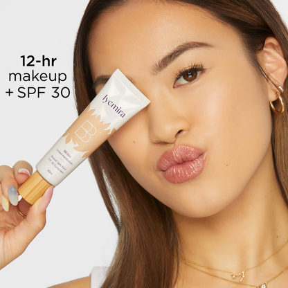 BB blur tinted moisturizer SPF30: 2-in-1 Tint + Sunscreen | FREE Brush