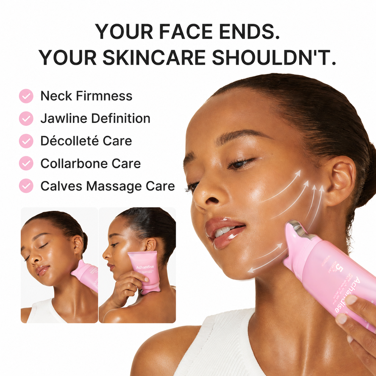Achandise Collagen Gua Sha Neck Wrinkle Cream