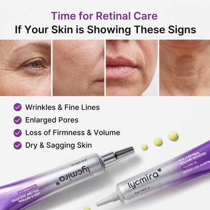 Retinal Volume Booster Serum | Volufiline 4X‑Retinoid, Pore Refining, Firming for Fine Lines & Wrinkles