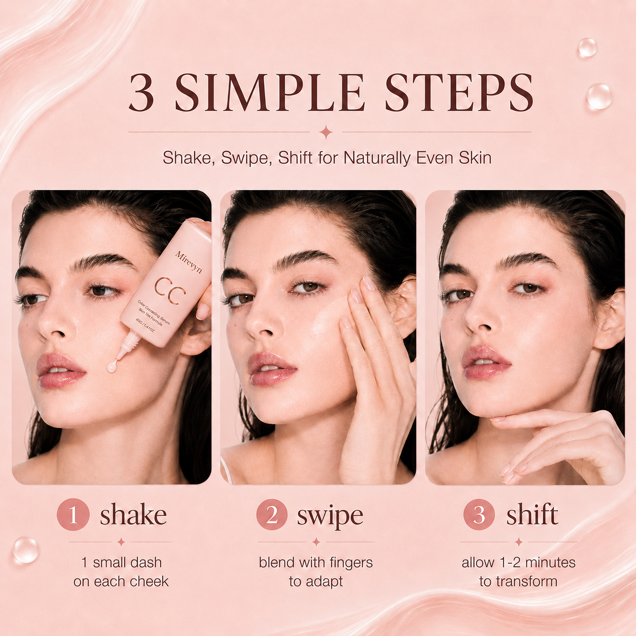 Covers redness — without the cakey foundation look