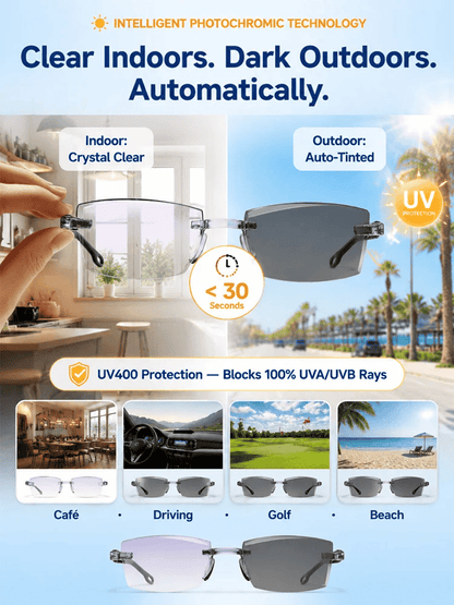 🔥Smart Zoom Diamond-Cut Reading Glasses