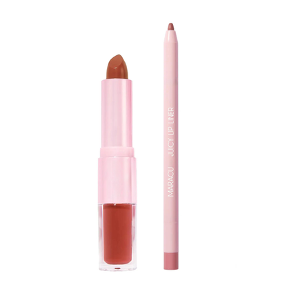 lip sculptor & liner - 3-in-1 lip combo: lip liner, lipstick & lip gloss
