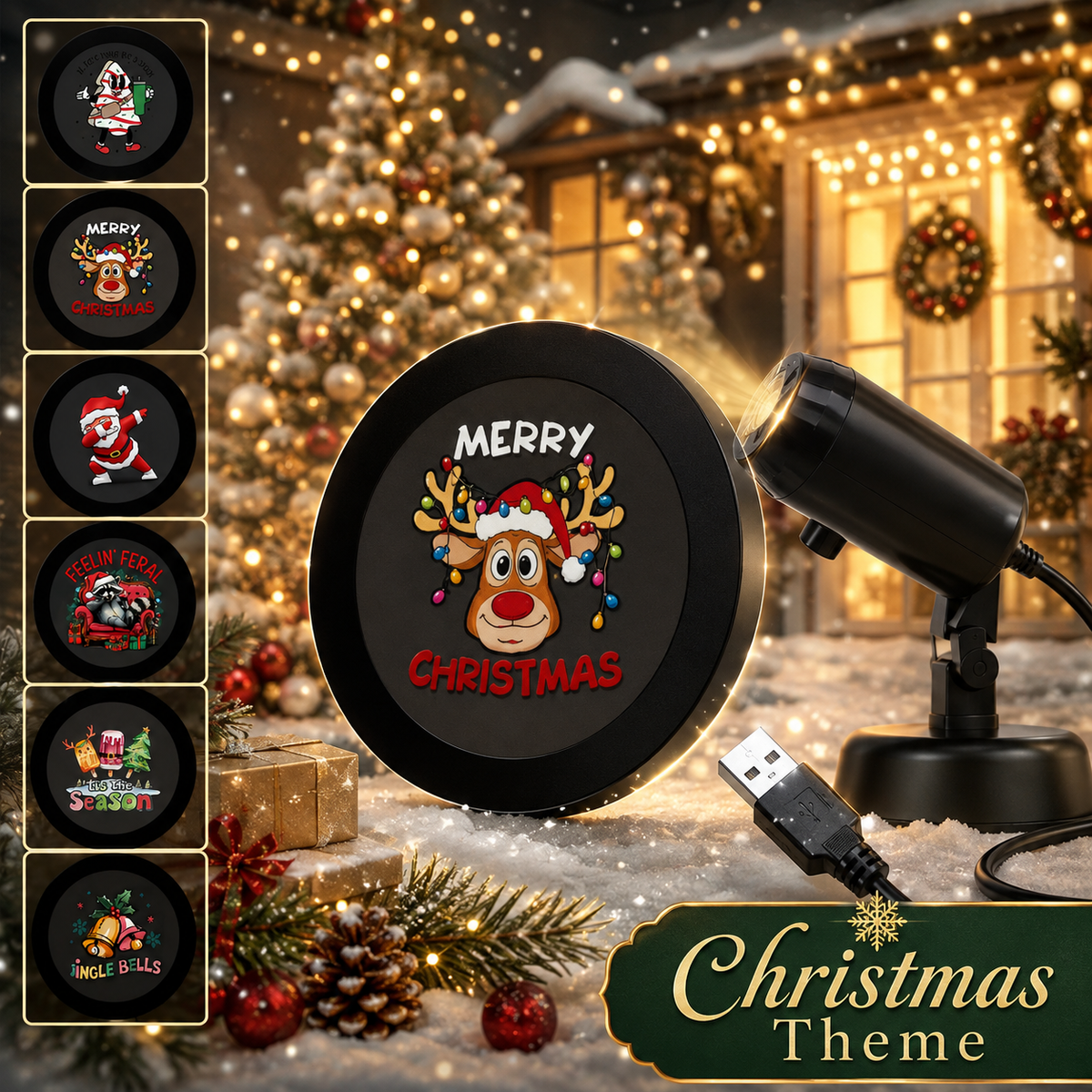 ✨ Plug-and-Play HD Star Projecto