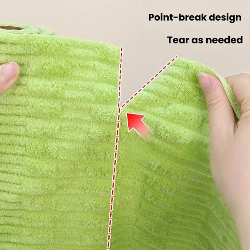⏳ Last Day 50% OFF - 🧽 20PCS Reusable Tearable Antibacterial Cleaning Cloths