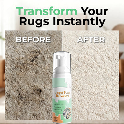 Lycmira® No-Rinse Carpet & Upholstery Stain Remover with Towel