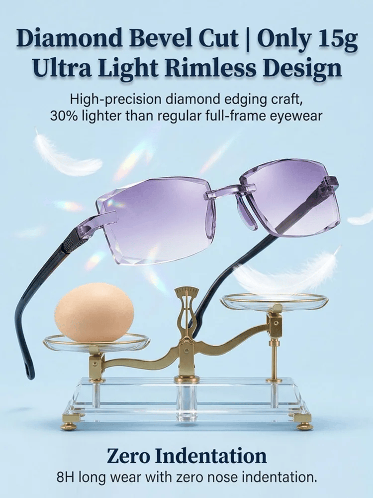 🔥Smart Zoom Diamond-Cut Reading Glasses