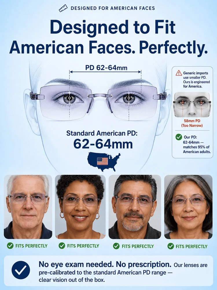 🔥Smart Zoom Diamond-Cut Reading Glasses