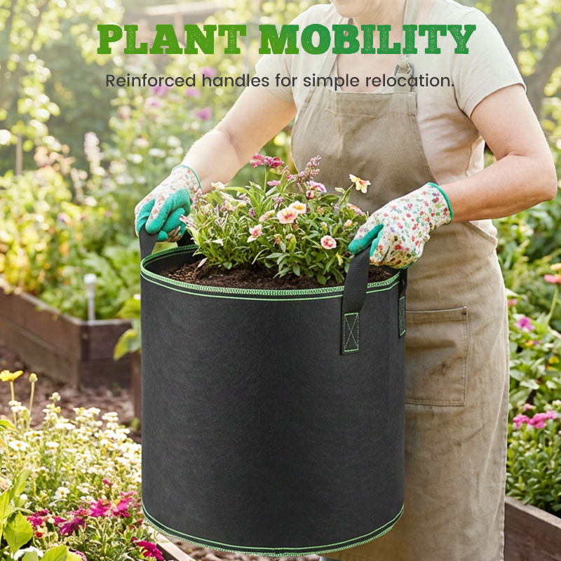 Thickened Non-Woven Grow Bag with Handles